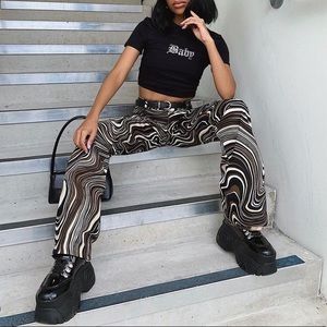 Motel Rocks 70s Ripple Pants